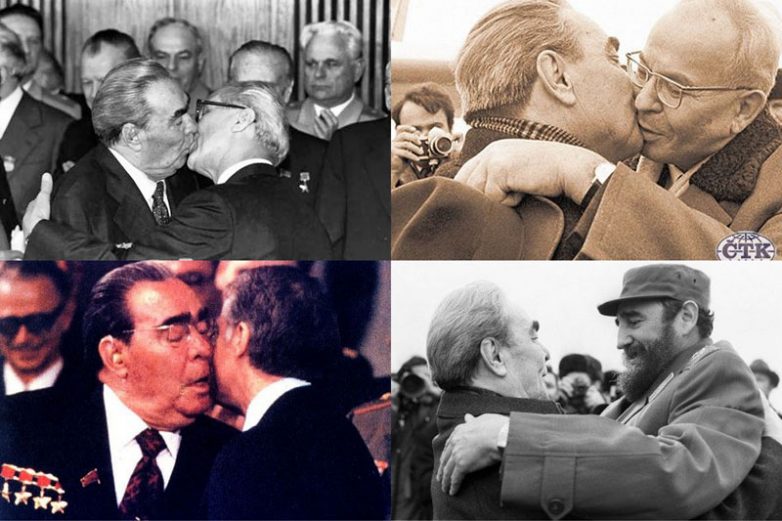 10 любопытных фактов про поцелуи Брежнева