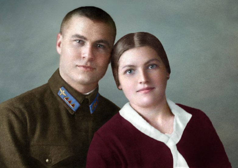 Герои Великой Отечественной войны на цветных фото