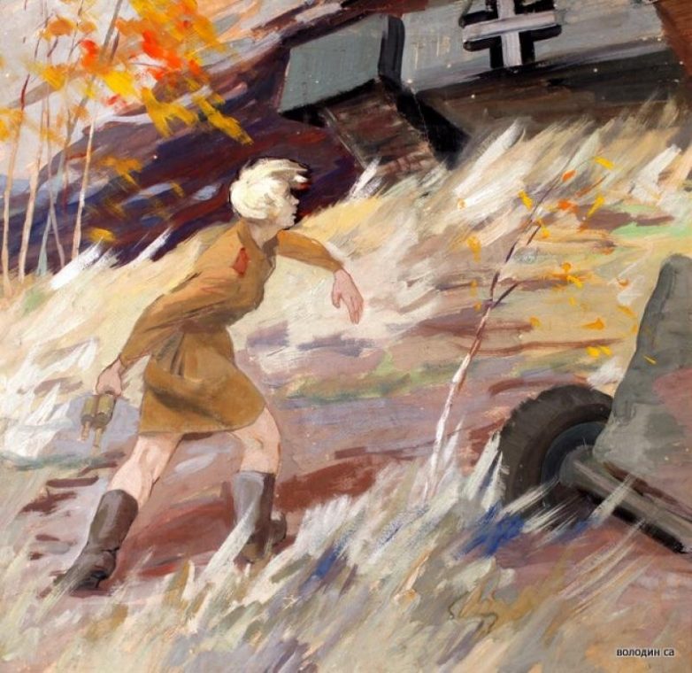 Подвиг Валерии Гнаровской: девушка против танка
