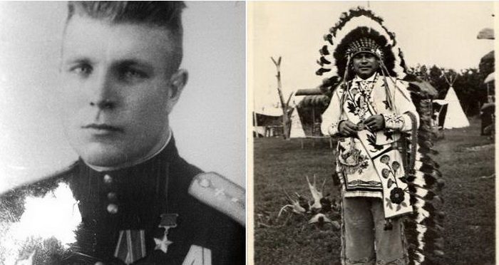 Иван Даценко - советский летчик, который стал вождем индейского племени