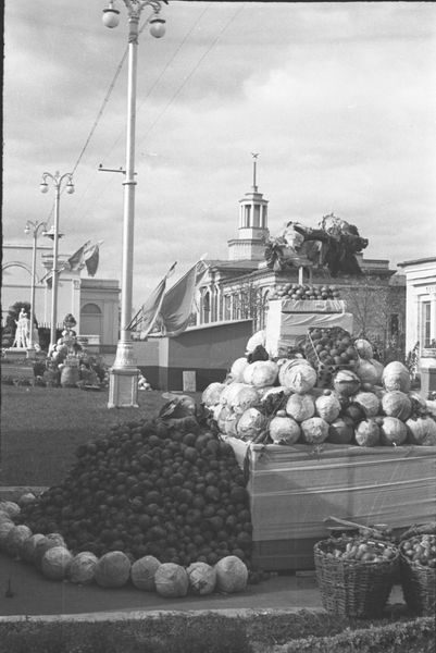 Осенняя ярмарка в Рязани, 1957 год
