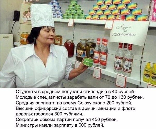 Вспоминая советские цены...