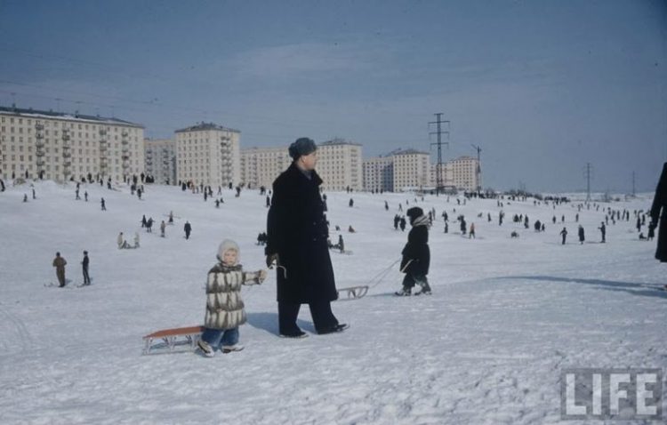 Маленькие москвичи в начале 1960-х