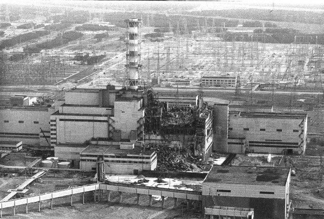 Чернобыль в мае 1986-го