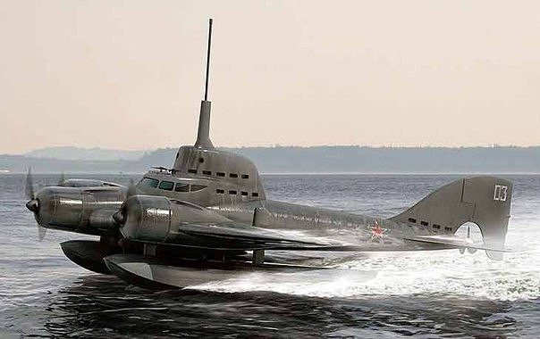 Советская летающая подводная лодка