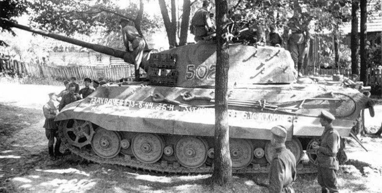 Т-34-85 против «Королевских тигров»