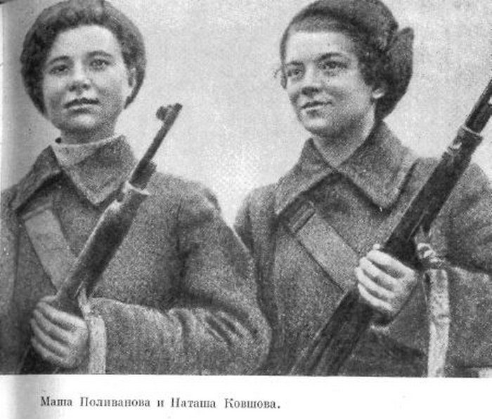 Советские снайперы Великой Отечественной
