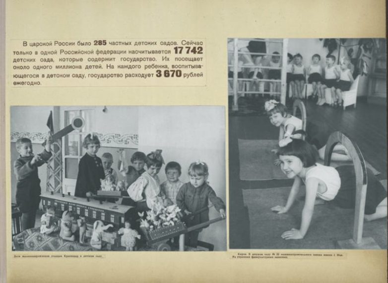 Благосостояние советских детей