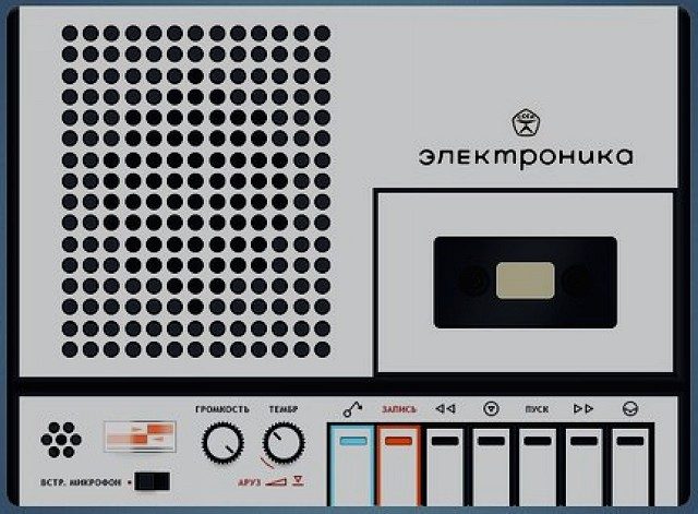 Аудиотехника времен позднего СССР