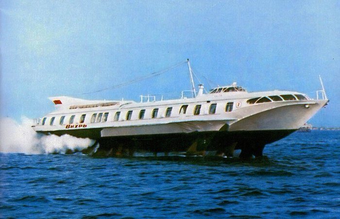 «Вихрь» - корабль, сделавший революцию в гражданском флоте СССР