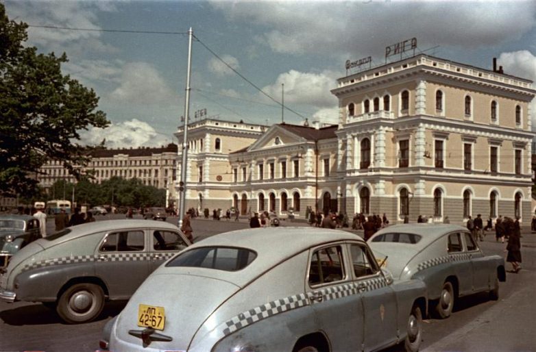 Цветные снимки СССР. 1954 год