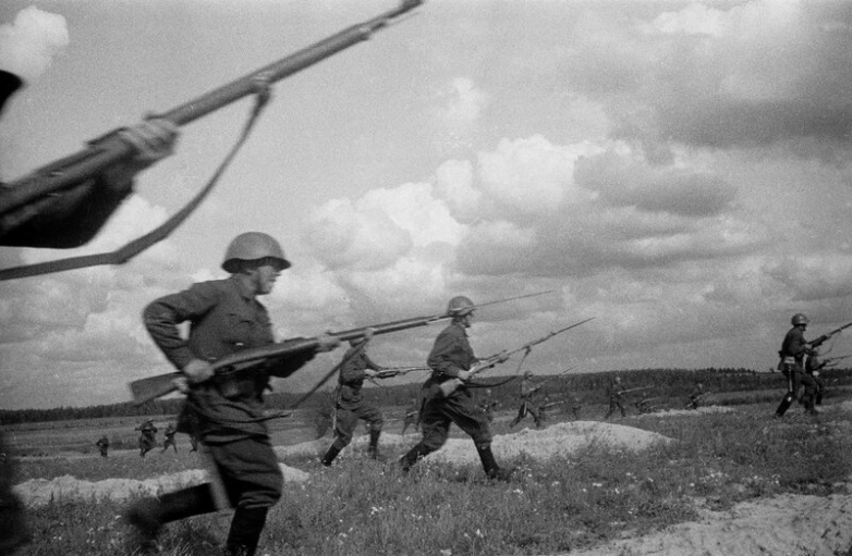 Штыковые атаки советской армии в Великую Отечественную