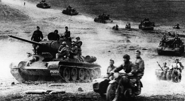Красная армия в 1944-м, за год до Победы