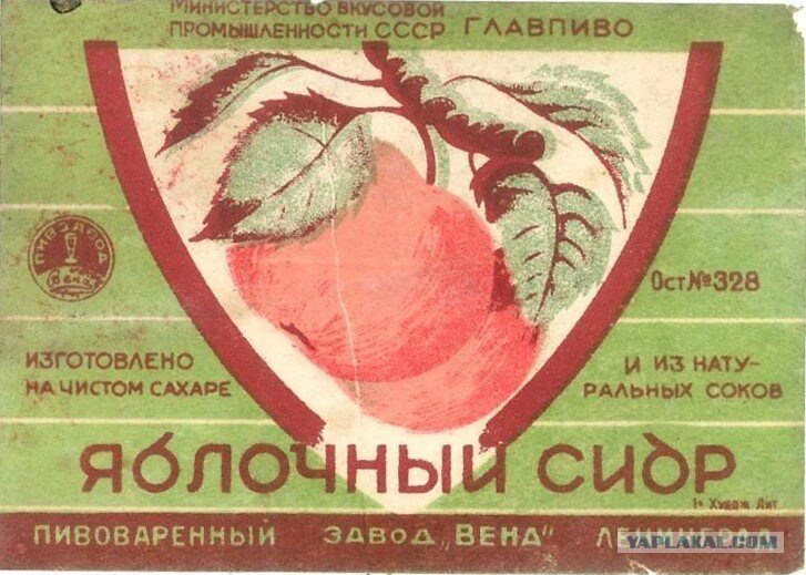Напитки, которые были популярны в СССР