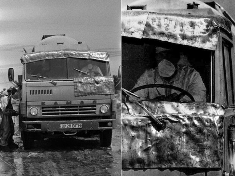 Автотехника, которая на самом деле ездила в Чернобыле