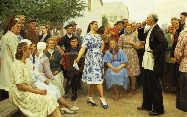 Советские женщины глазами художников