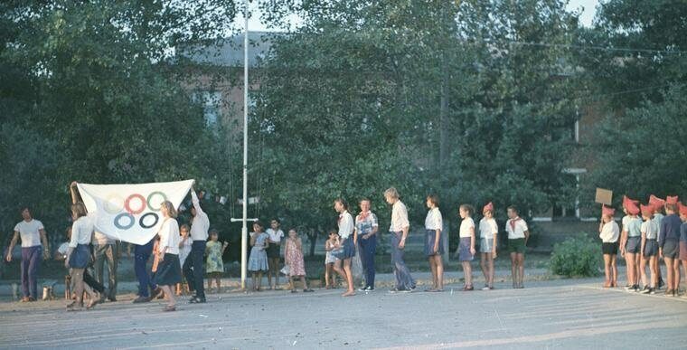 Отдых советских детей в пионерлагерях «КАМАЗа»