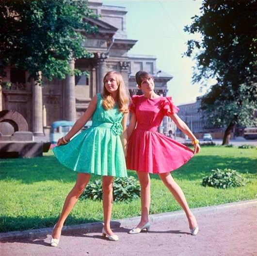 Яркая мода 1960-1980-х