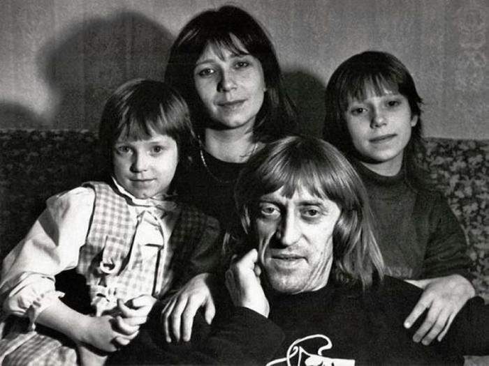 Семейные фотографии советских знаменитостей