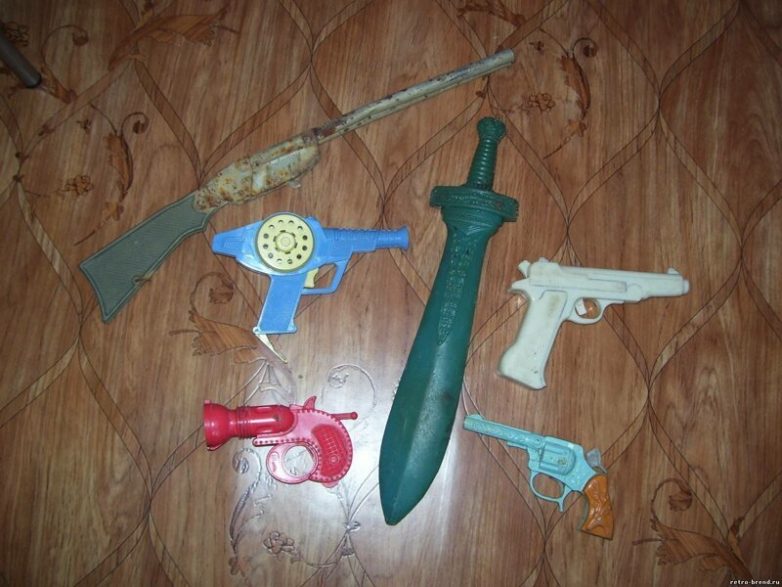 Военные игрушки из СССР