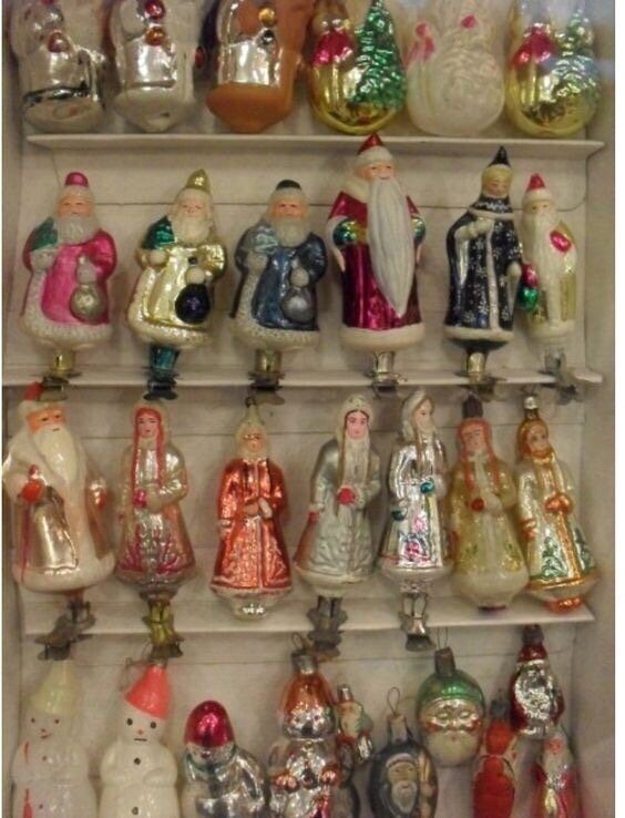 Ёлочные игрушки из СССР