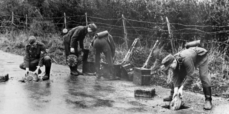 Советские саперы против минеров вермахта
