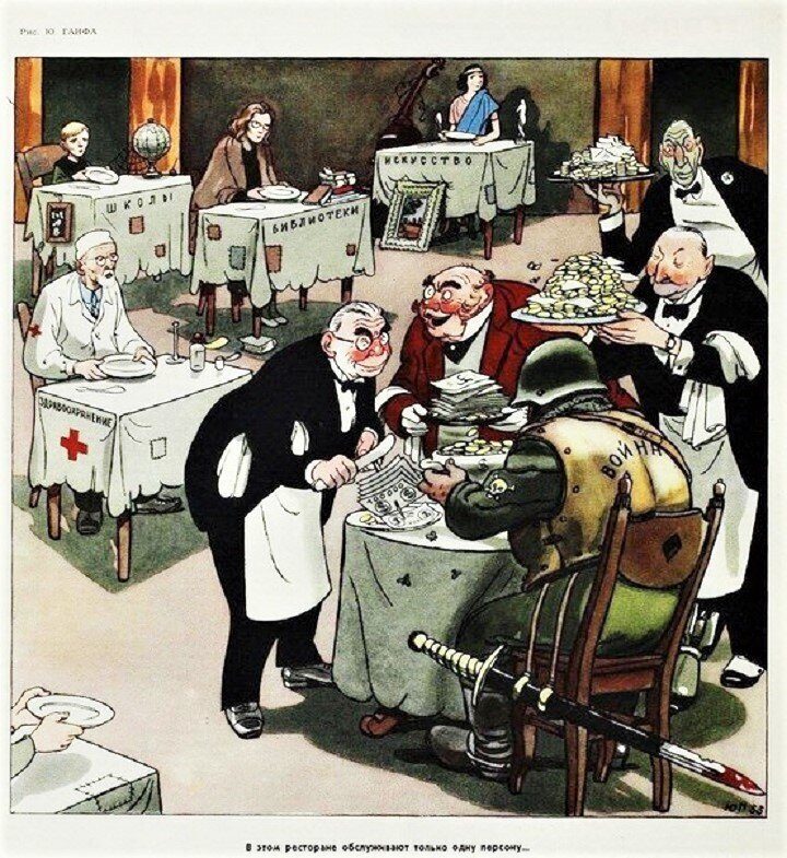 Советские карикатуры про капитализм