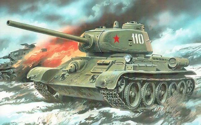 Зачем советские танкисты надевали на пушку Т-34 ведро?