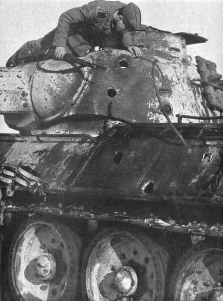 Про поражаемость танка Т-34