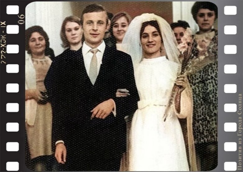 Свадебные снимки знаменитостей СССР