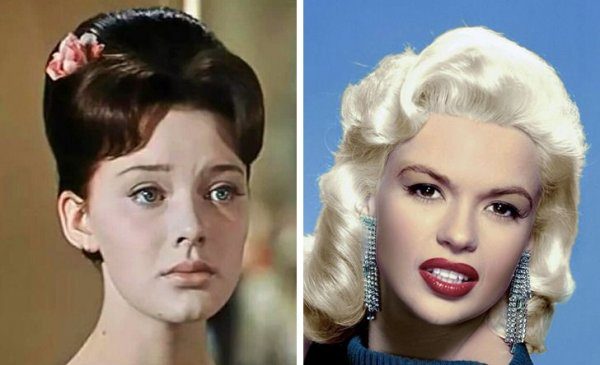 Как выглядели советские и иностранные актрисы в одном возрасте