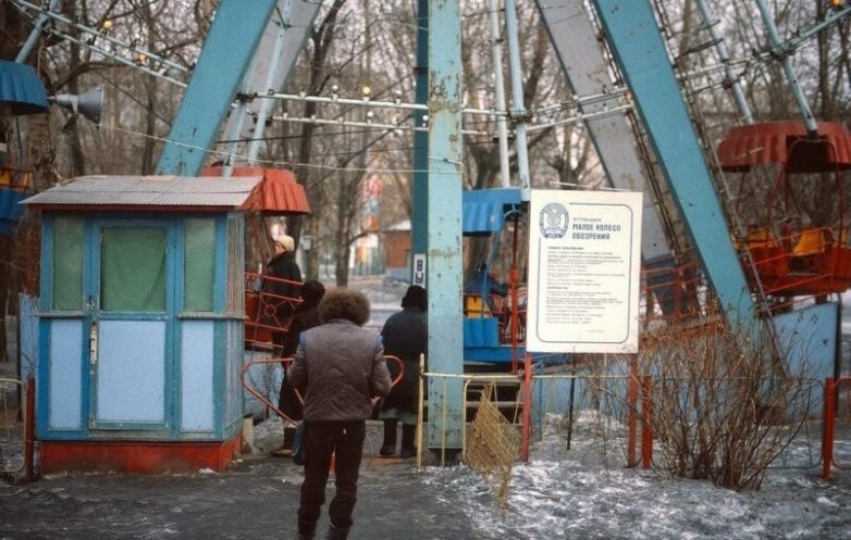 Советская Москва в конце 80-х