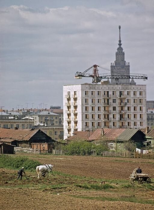 Деревенская Москва советских времён