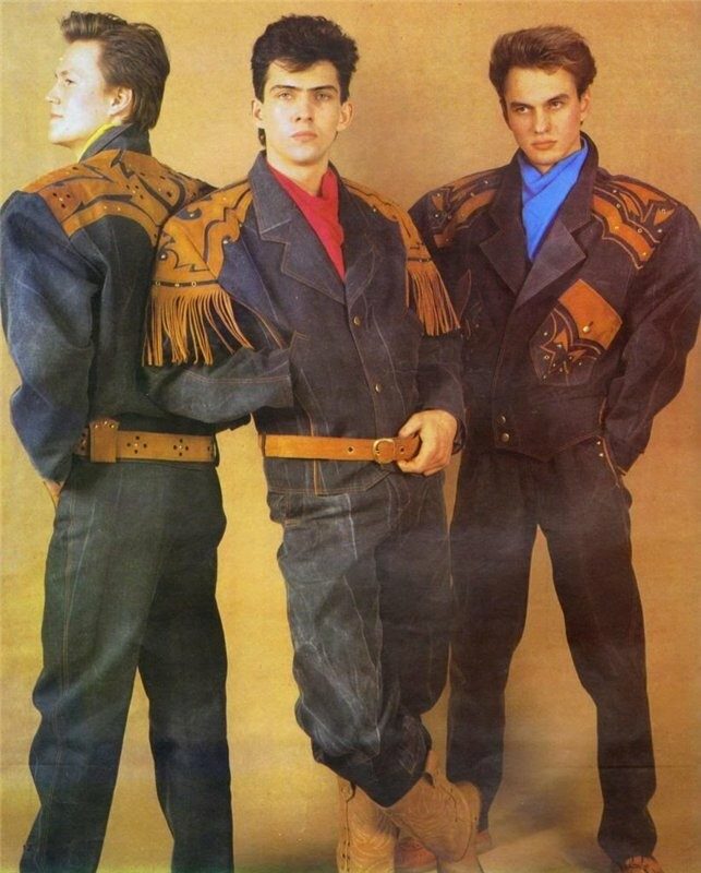 Чудная мужская мода времён Советского Союза