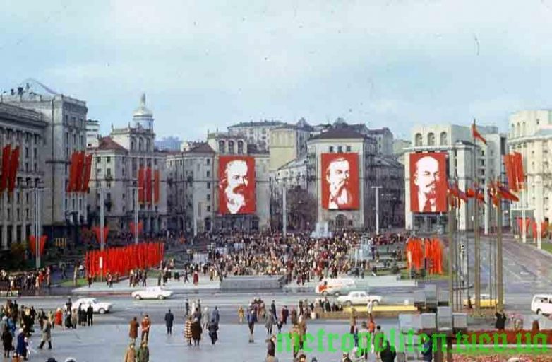 Как выглядел Киев во времена СССР