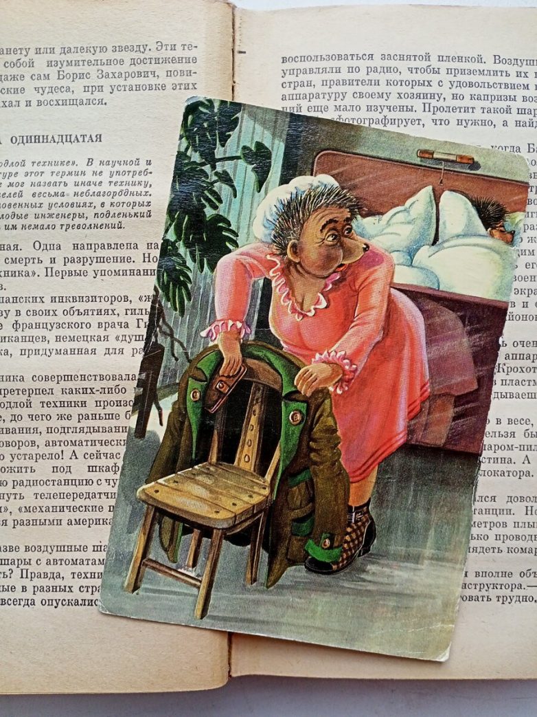 Немецкие открытки с ёжиками, которые так полюбили в СССР