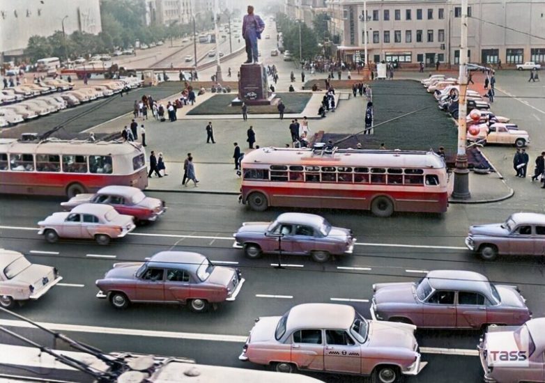 Москва в архивных снимках 50-60-х годов