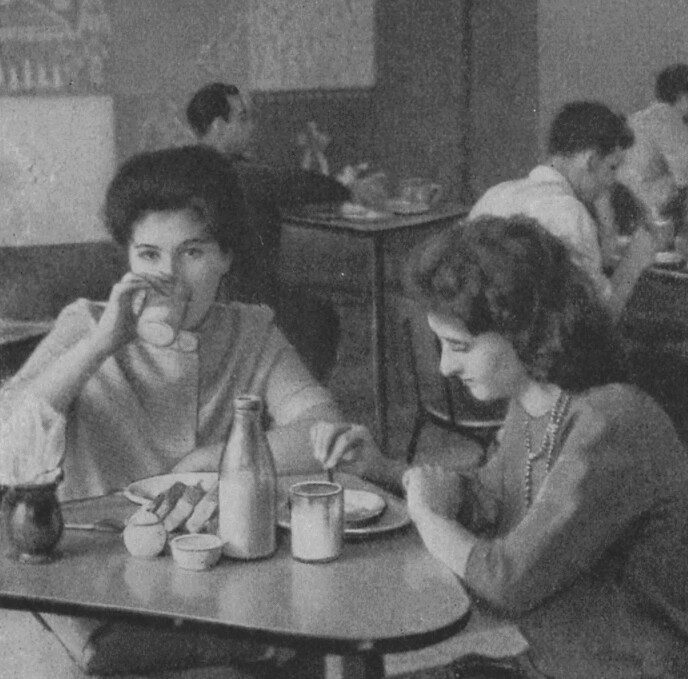 Молочное кафе в Советском Союзе
