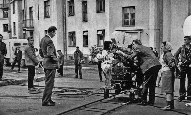 Фотографии со съёмок известных советских фильмов