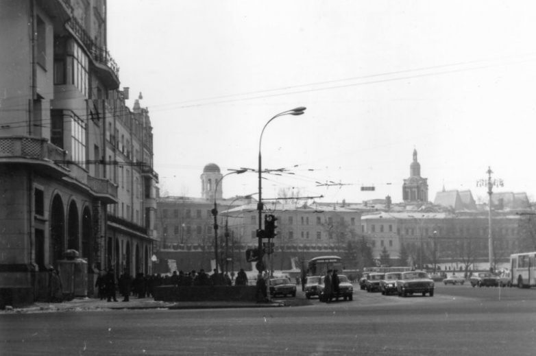 Москва 40 лет тому назад