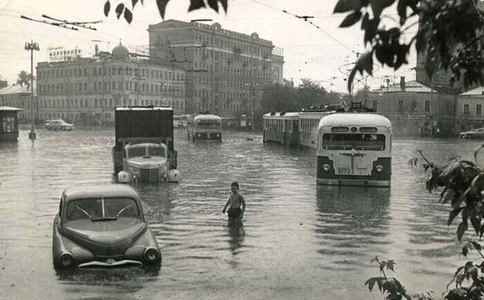 Советская Москва 1960 года