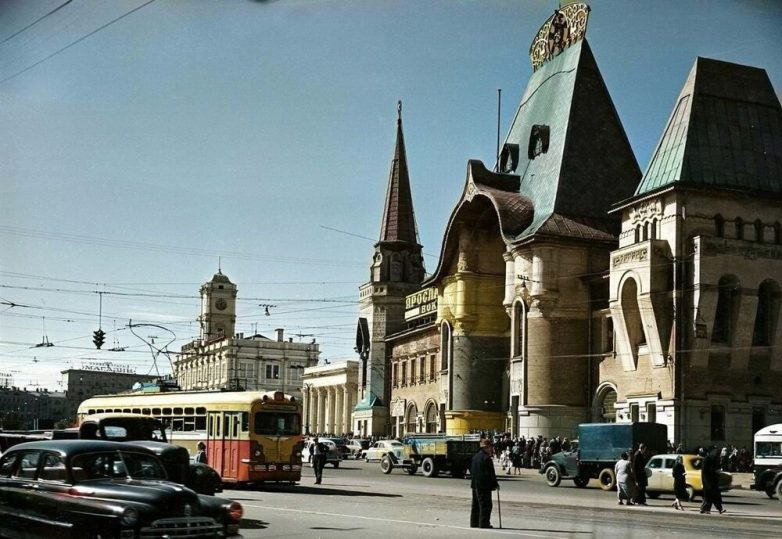 Прогулка по Москве 50-х годов
