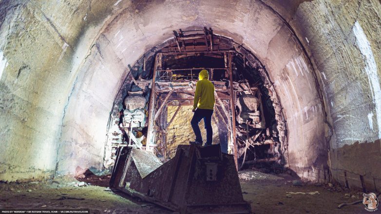 Заброшенный автомобильный тоннель времён СССР