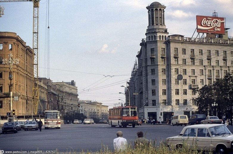Советская Москва в 1991 году