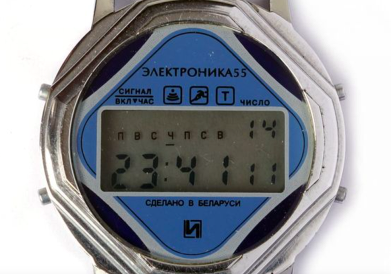 Легендарные советские часы &quot;Электроника&quot;
