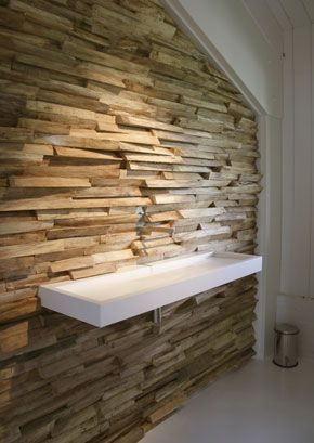 Идеи отделки стен с помощью древесины