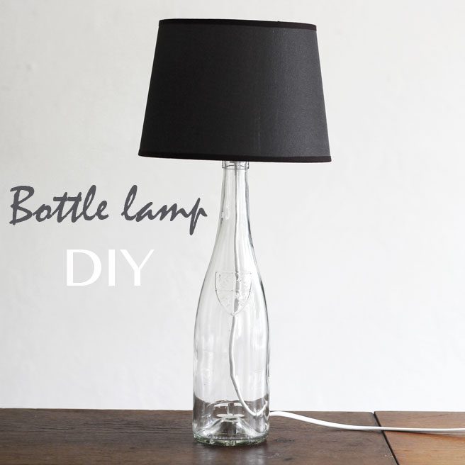 Идеи ламп из использованных бутылок