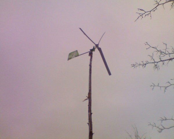 Ветряная электростанция на даче