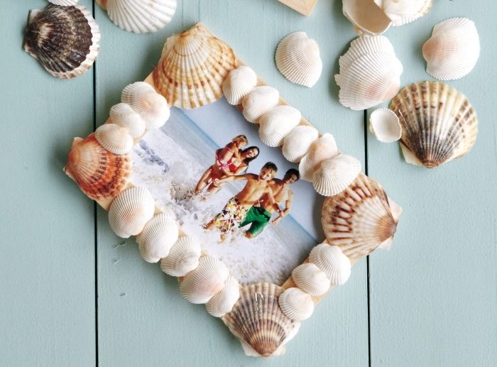 13 идей домашнего декора морскими ракушками