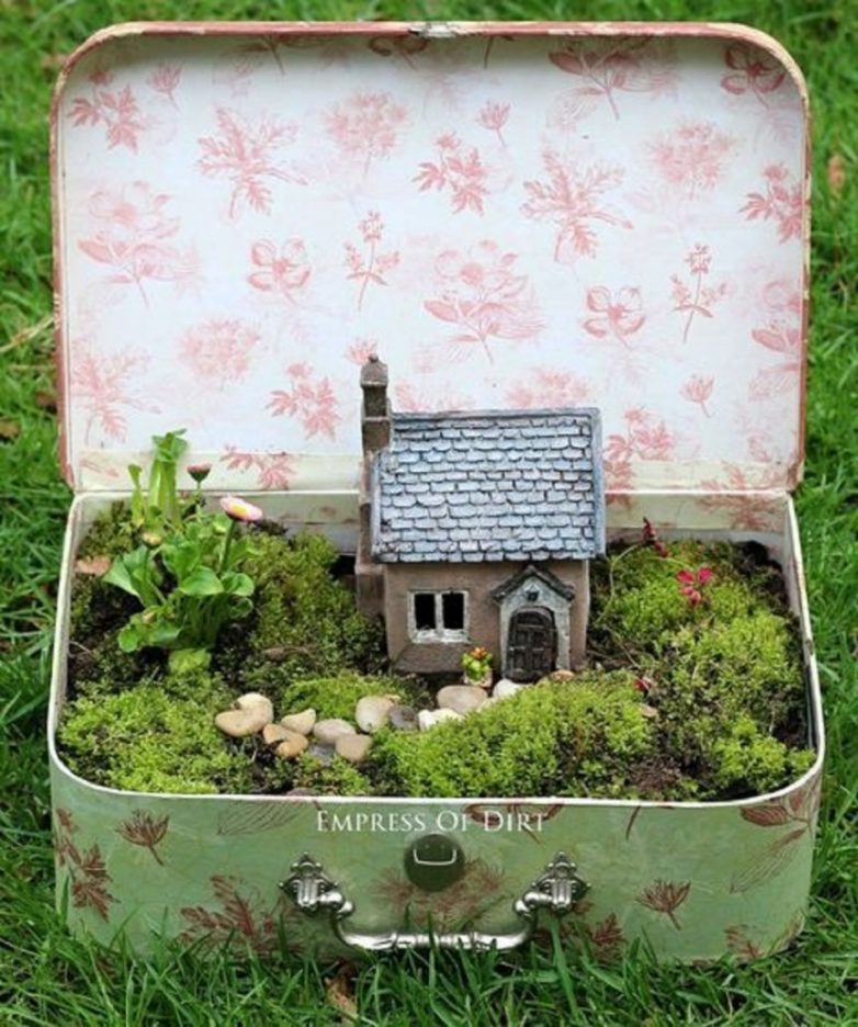 20 самых оригинальных миниатюрных садов для фей